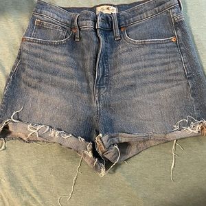 MADEWELL High-rise denim shorts: Size 29
